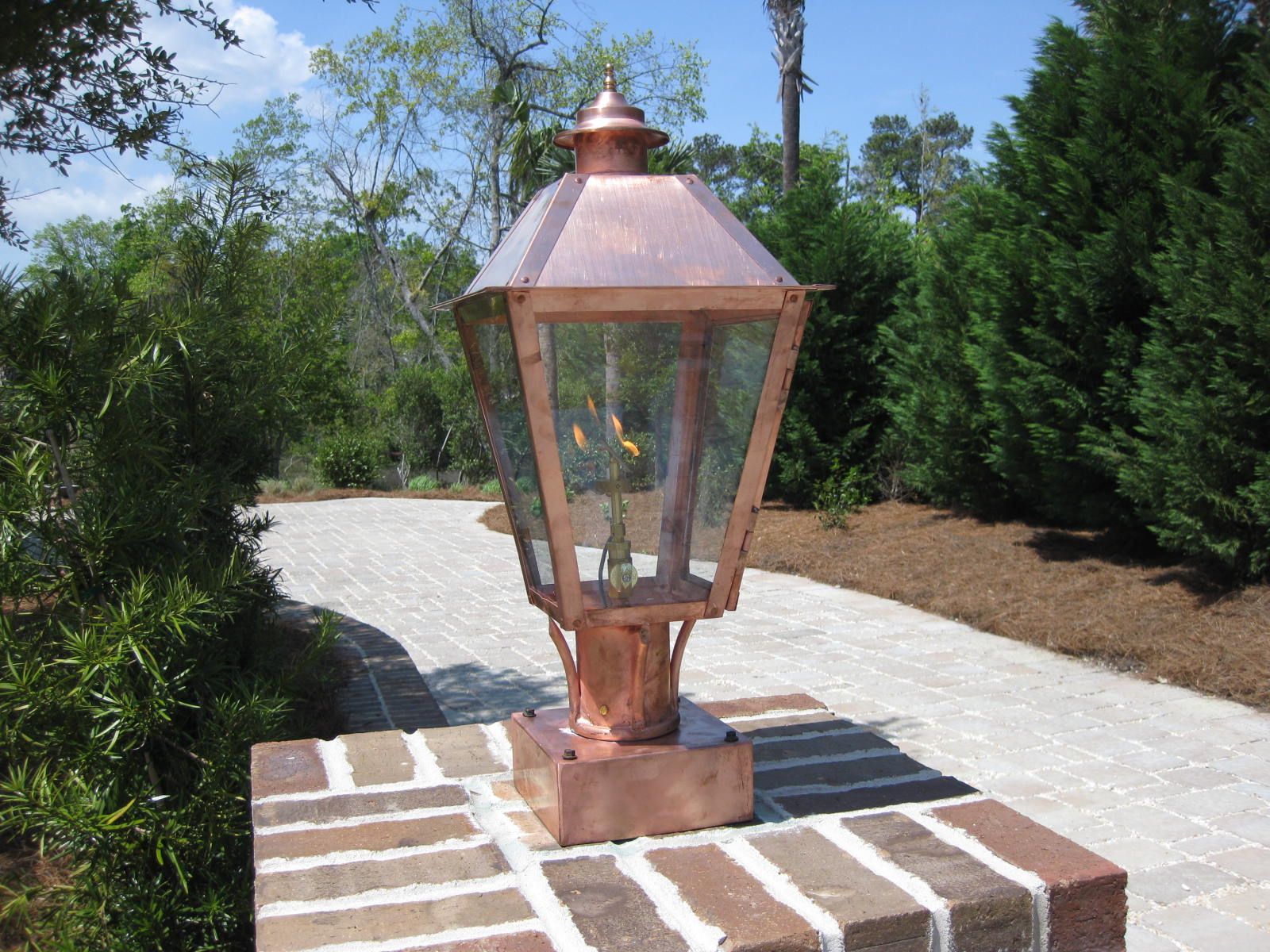 St. James Magnolia Gas Pier Copper Mount Lifestyle 34