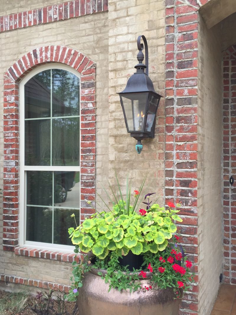 St. James Quebec Gas Top Scroll Wall Mount Lifestyle 44