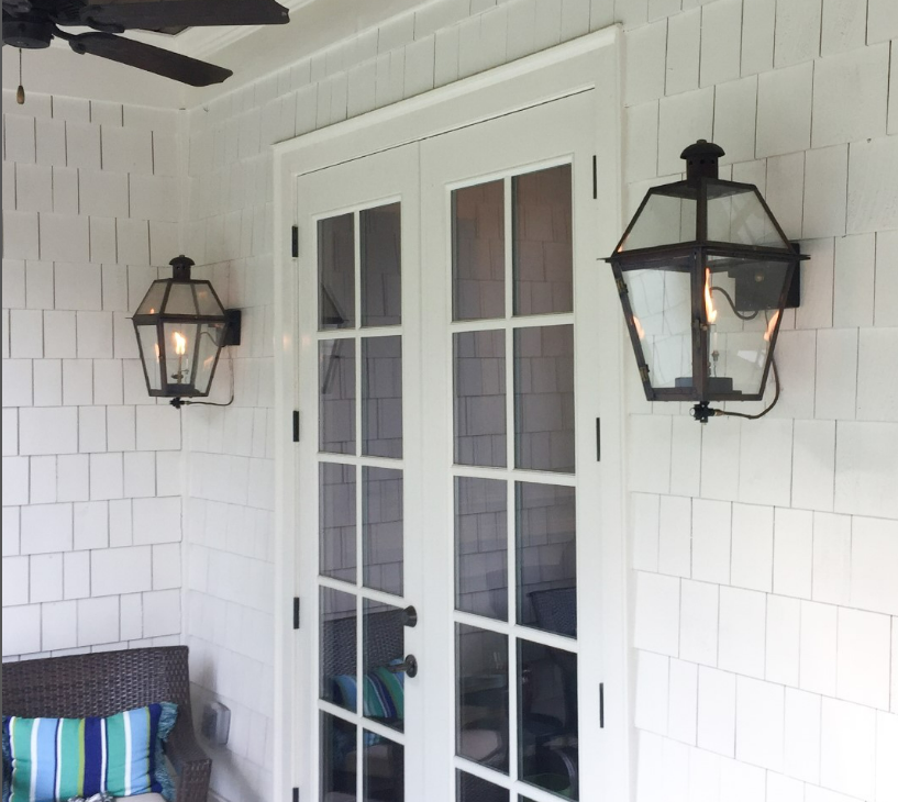 The CopperSmith Georgetown Gas Wall Mount Lifestyle 44