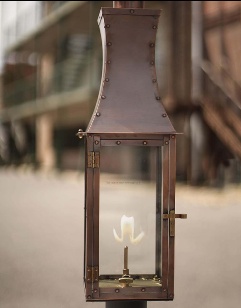 The CopperSmith Churchill Gas Post Mount Lifestyle 11