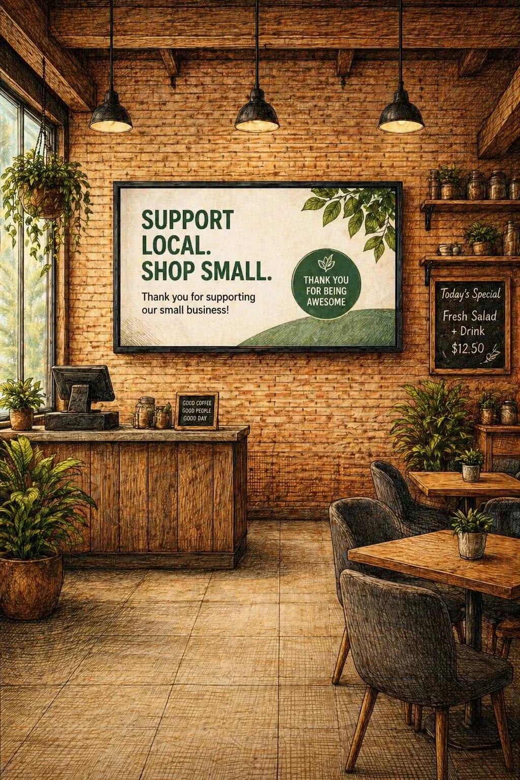 Digital Signage for Small Business