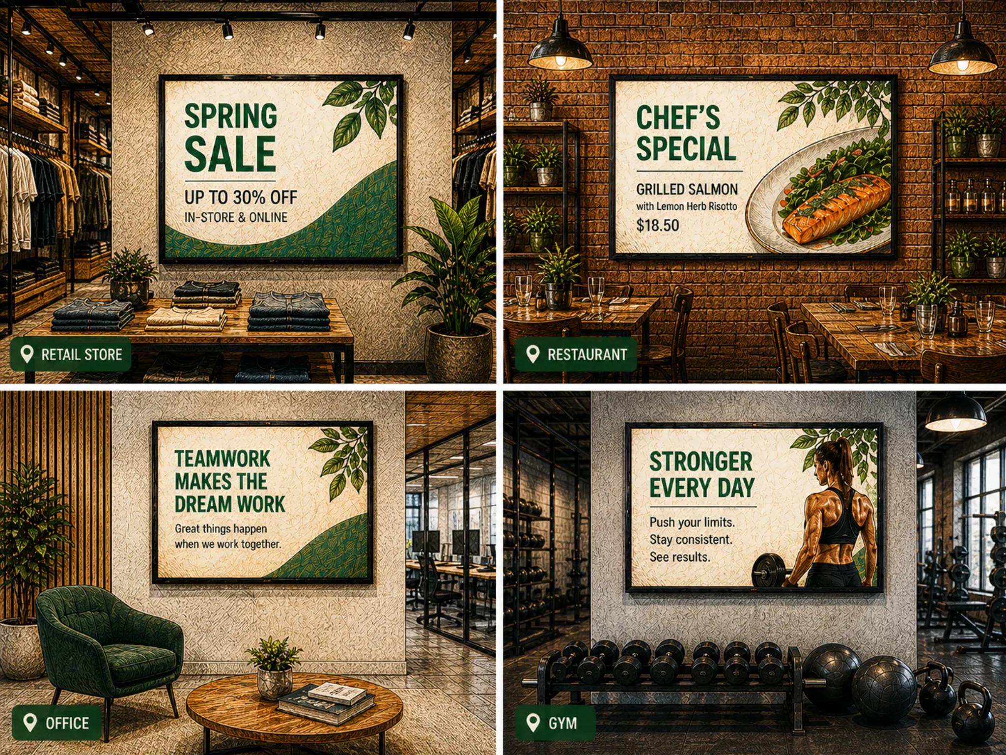 Multi Location Digital Signage That Scales