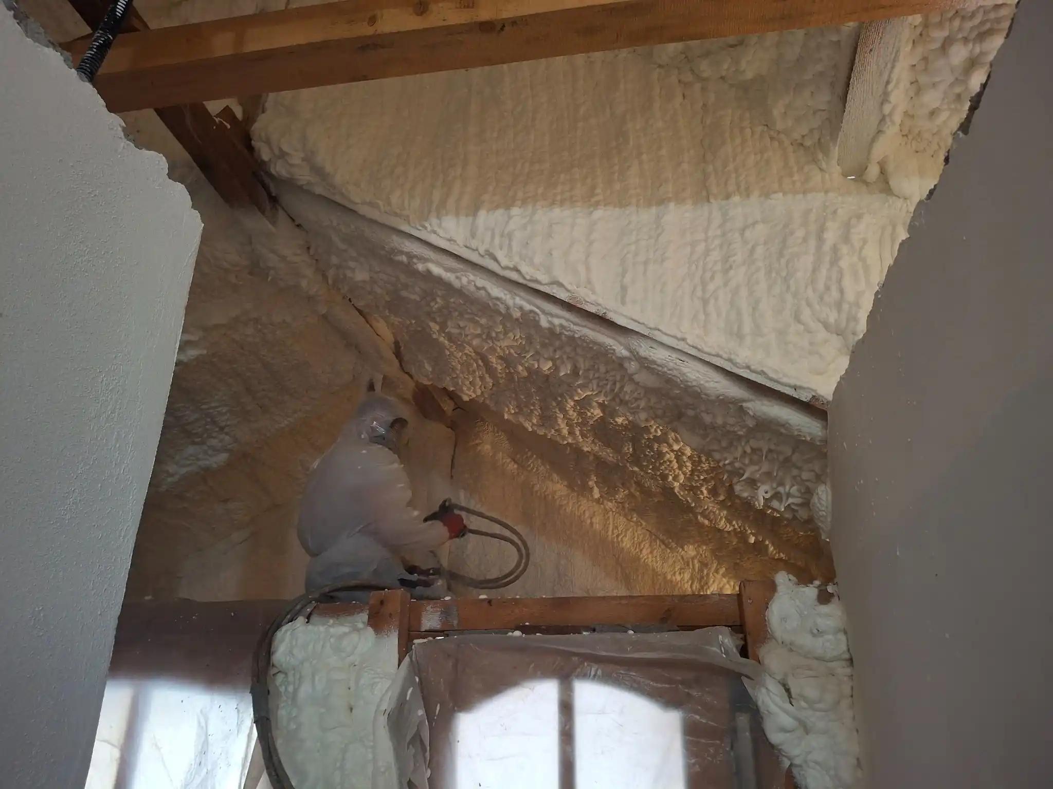 aplicator spuma lucrare Craiova