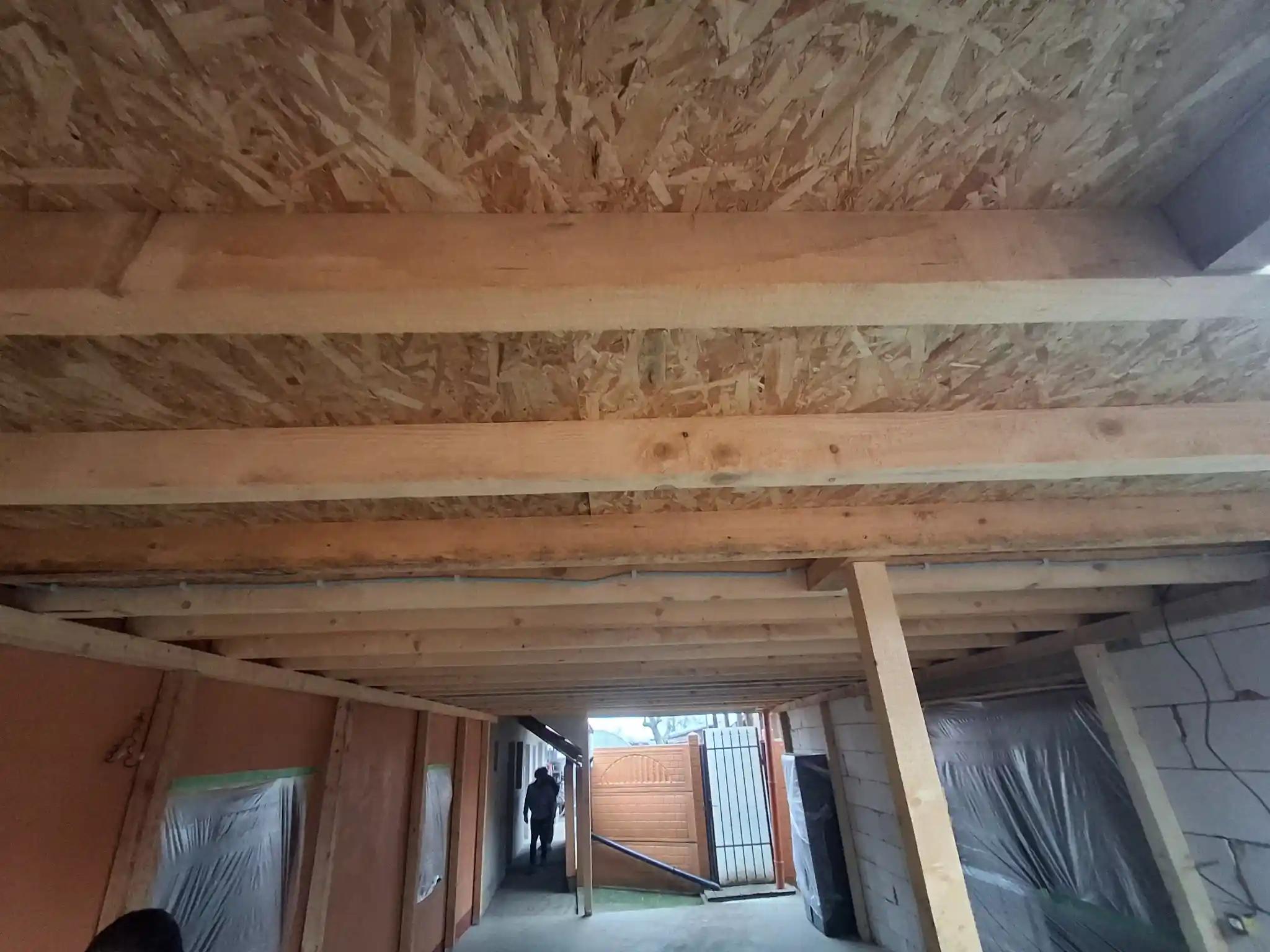 Suprafata inainte de izolatie cu spuma poliuretanica in Craiova, judetul Dolj, pregatita pentru aplicare