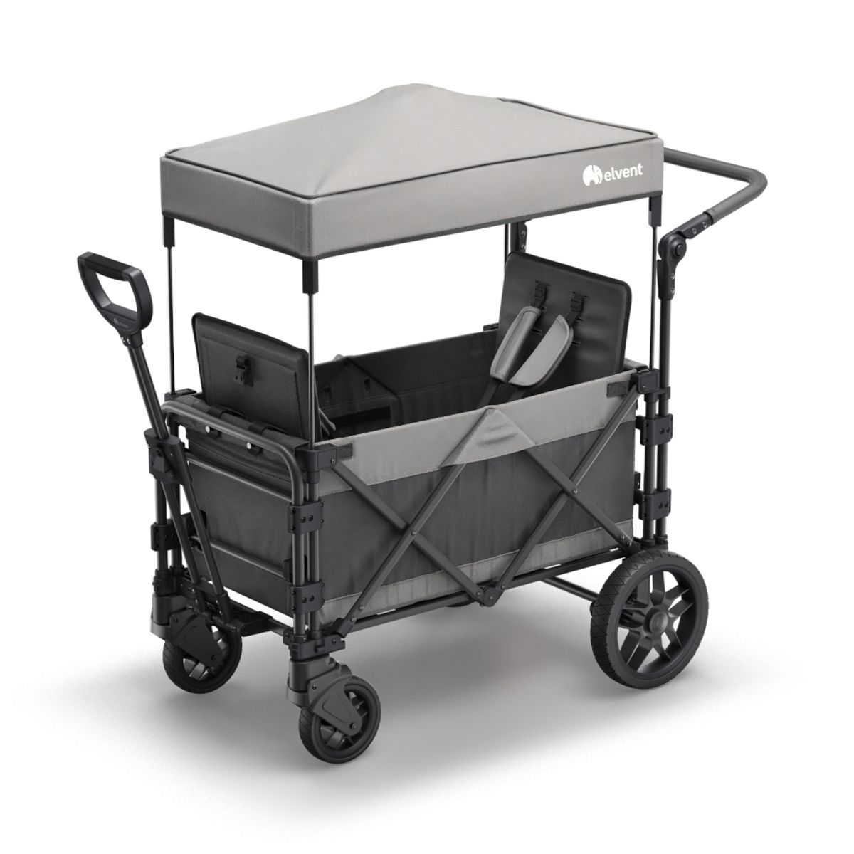 FamilyStar Custom 2-Sitzer Premium aus Alu mit ergonomischen Sitzpolstern