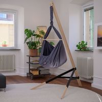 Federwiege aus Baumwolle mit Ständer (Bild 5)
