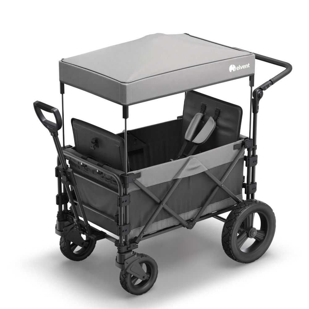 FamilyStar Custom 2-Sitzer Plus Offroad aus Alu mit ergonomischen Sitzpolstern