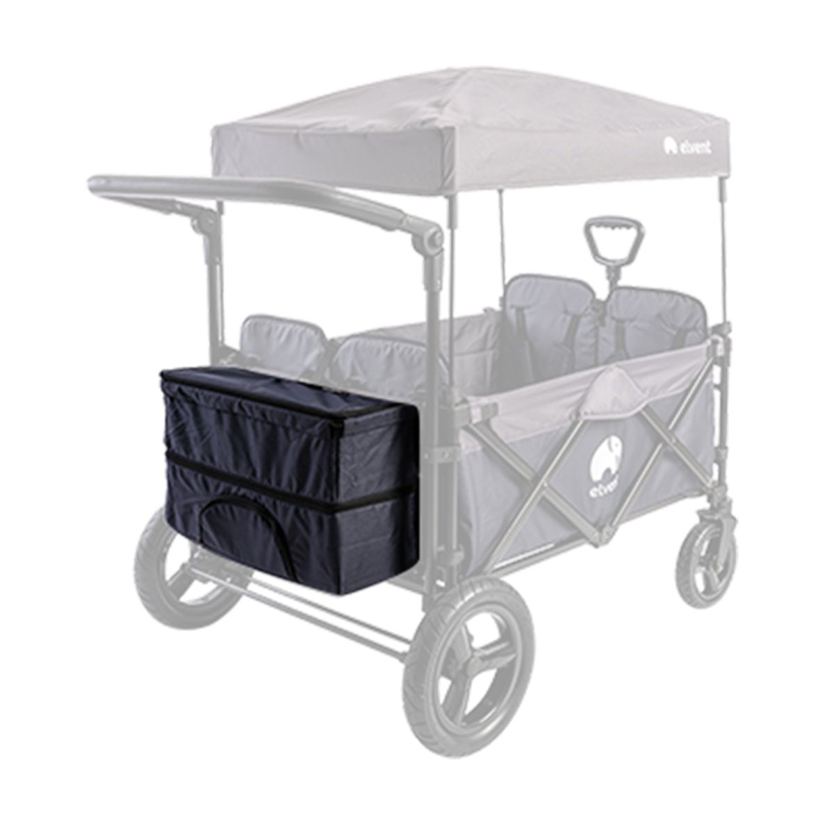 Abbildung: Hecktasche WagonPro Premium (ohne Metall-Aufhängung)