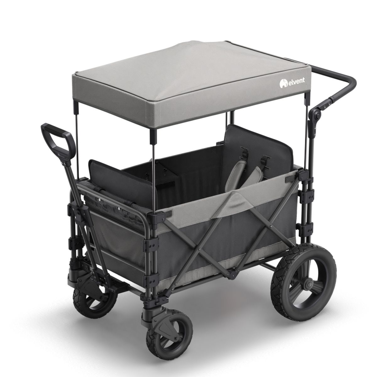 FamilyStar Custom 2-Sitzer Plus Offroad aus Alu mit Sitzpolstern