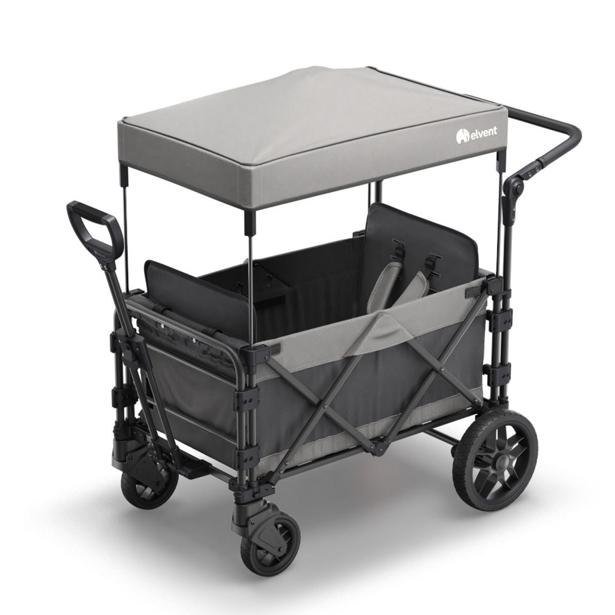 FamilyStar Custom 2-Sitzer Plus Premium aus Alu mit Sitzpolstern