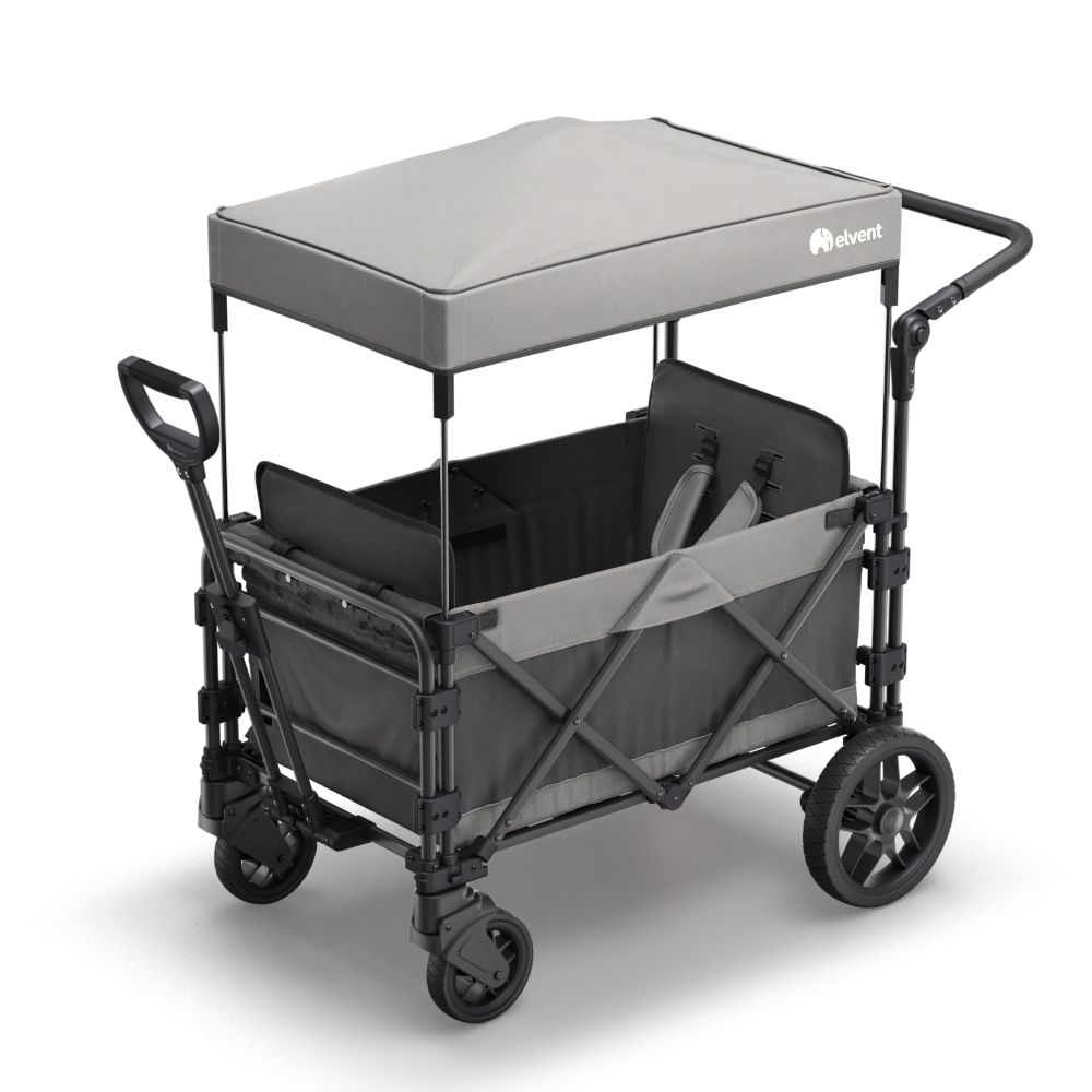 FamilyStar Custom 2-Sitzer Plus Premium aus Alu mit Sitzpolstern