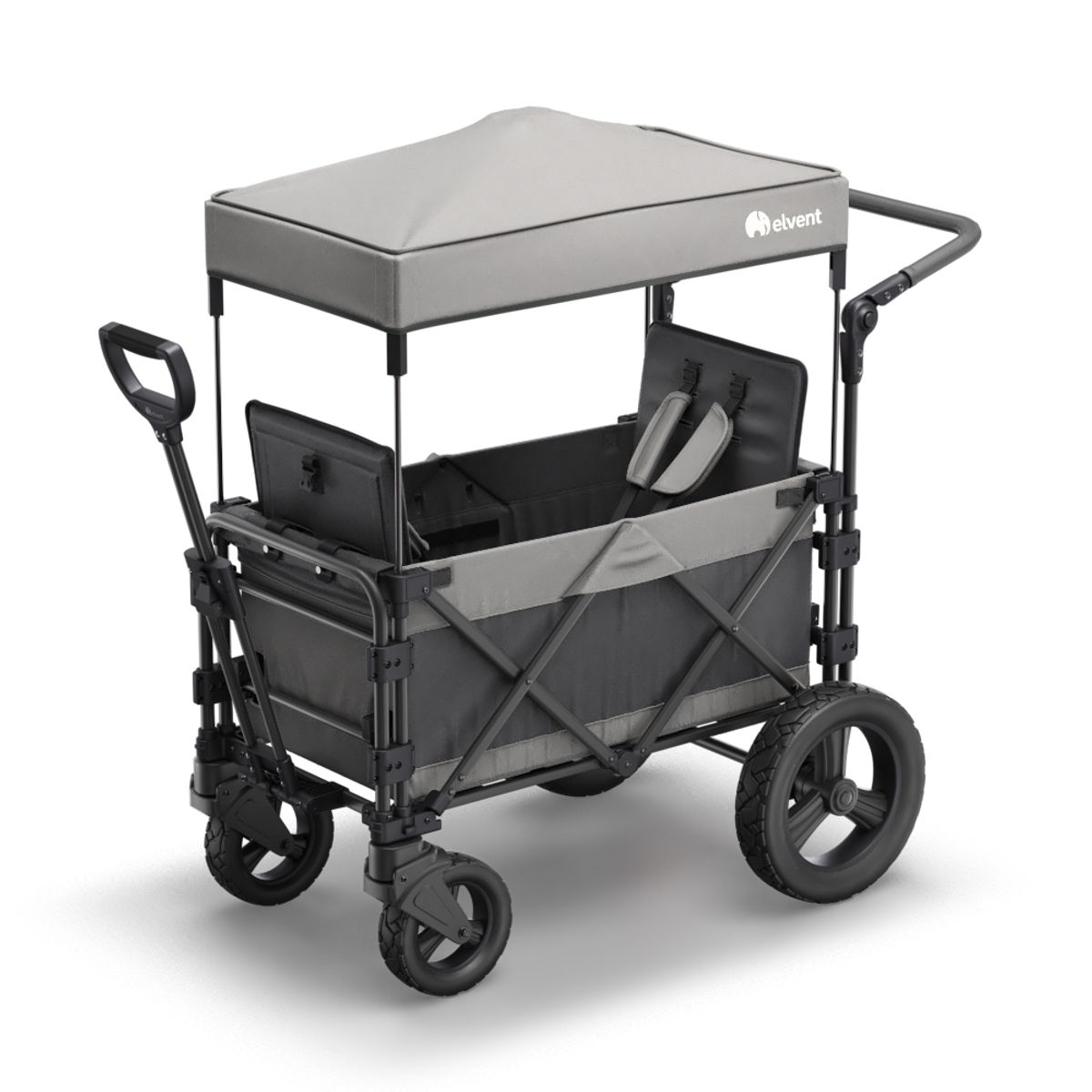 FamilyStar Custom 2-Sitzer Offroad aus Alu mit ergonomischen Sitzpolstern