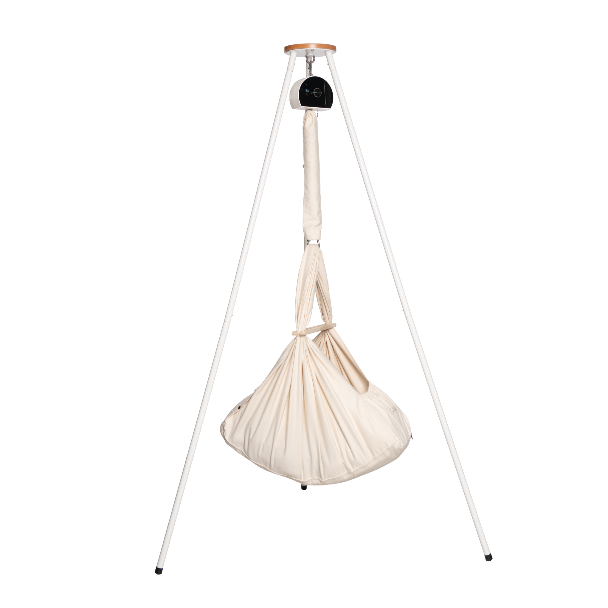 Federwiege aus BIO-Baumwolle inkl. Ständer Tripod (Bild 3)