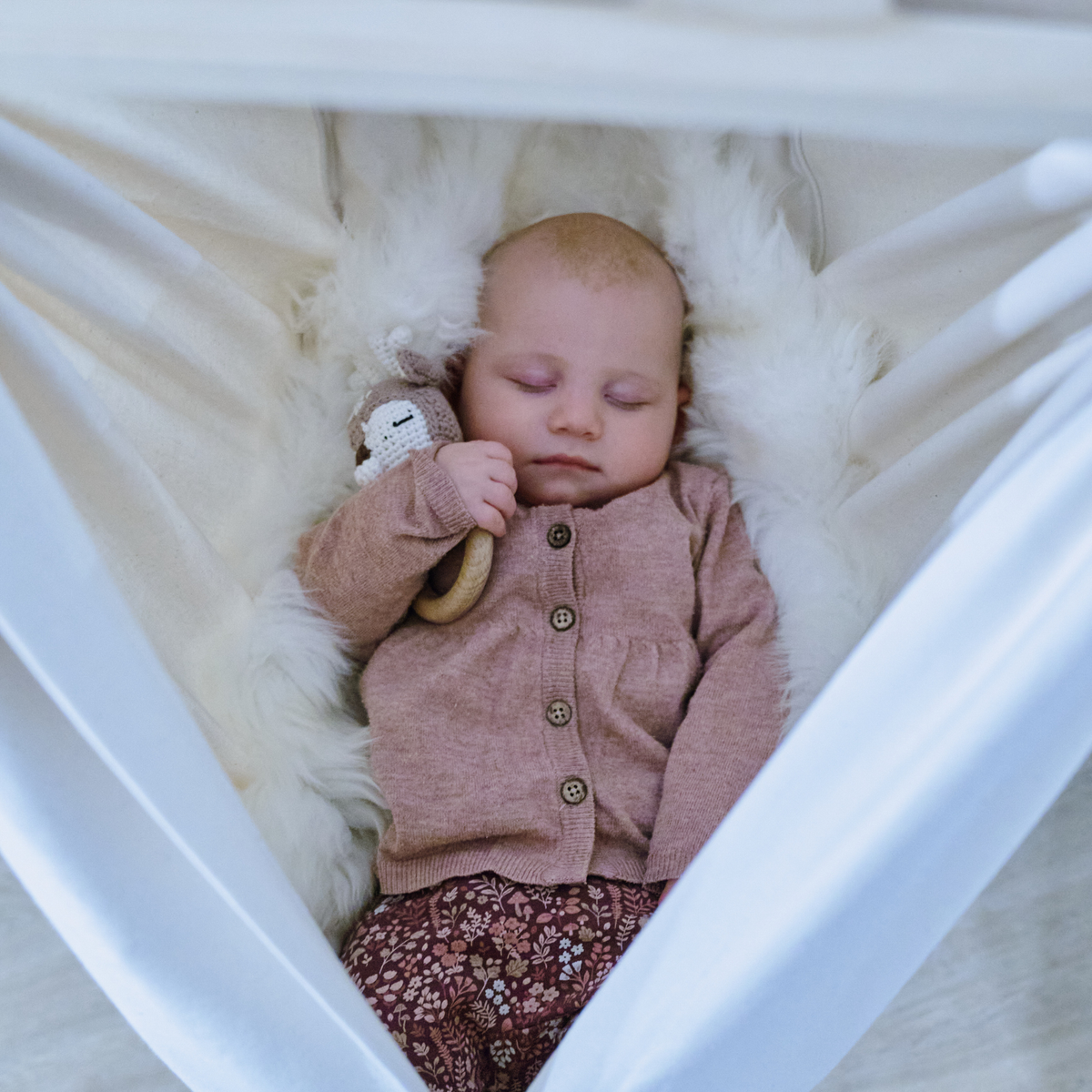 Federwiege aus BIO-Baumwolle (Bild 2)