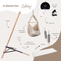 Federwiege aus Baumwolle mit Motor und Ständer (Bild 5)