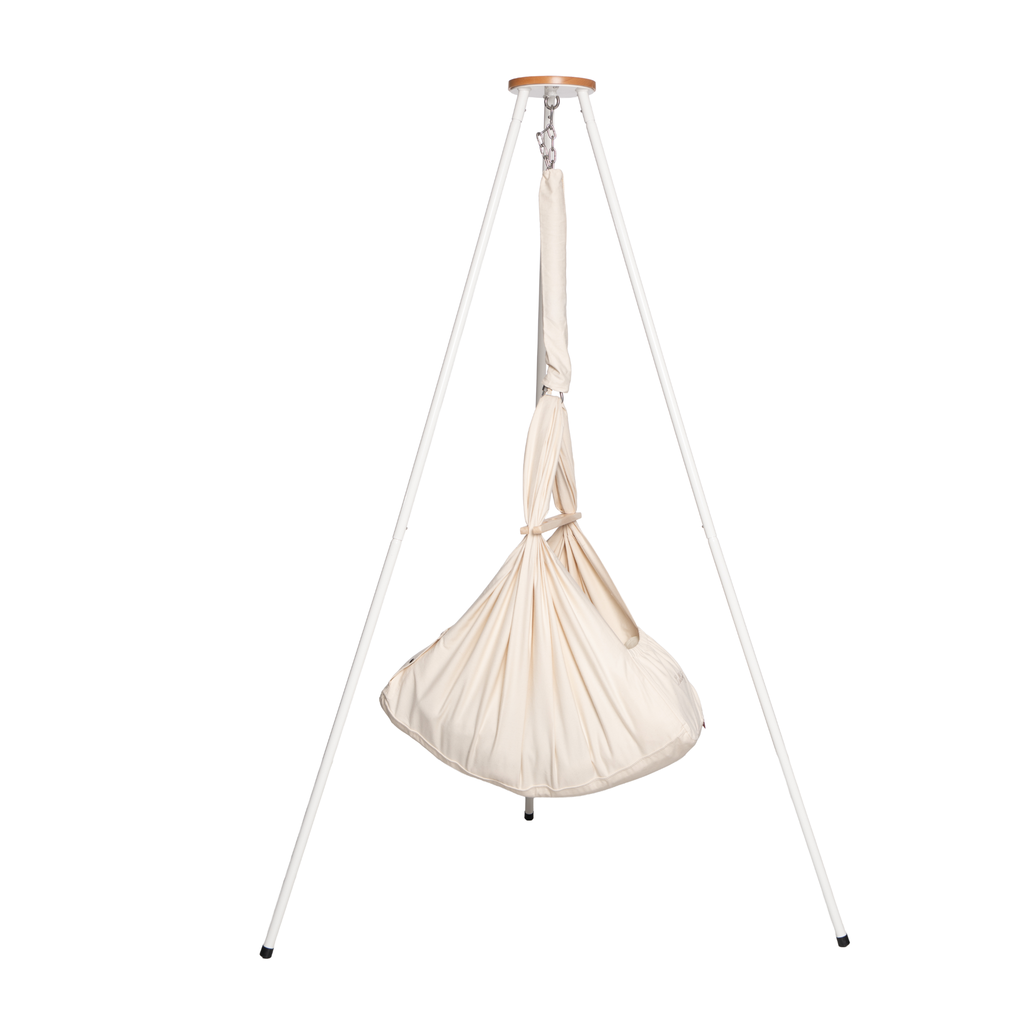 Federwiege aus BIO-Baumwolle inkl. Ständer Tripod (Bild 3)