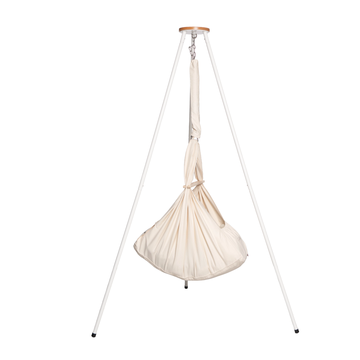 Federwiege aus BIO-Baumwolle inkl. Ständer Tripod (Bild 3)