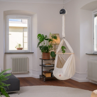 Federwiege aus BIO-Baumwolle inkl. Deckenbefestigung (Bild 2)