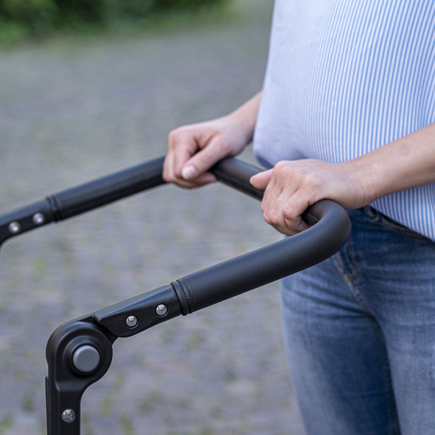 Griff aus Kunstleder