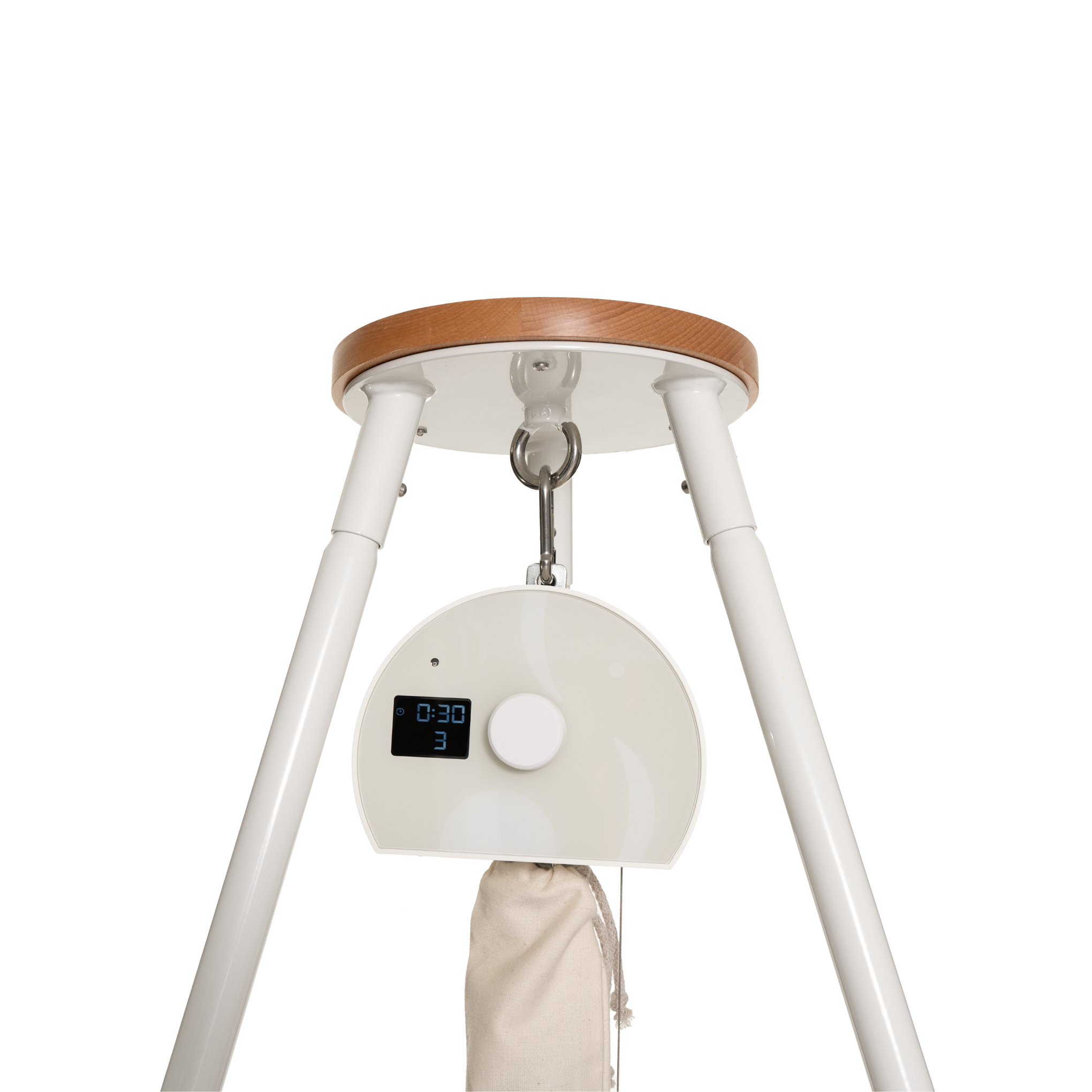 Federwiege aus BIO-Baumwolle inkl. Ständer Tripod (Bild 4)