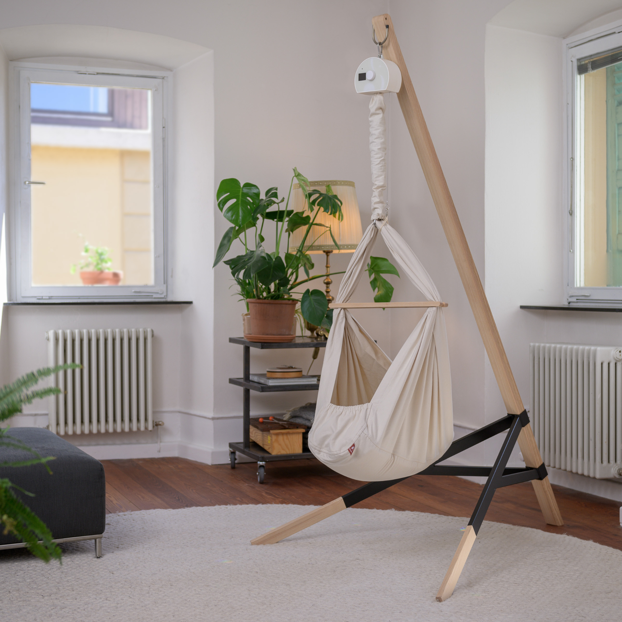 Federwiege inkl. Ständer Esche (Bild 6)