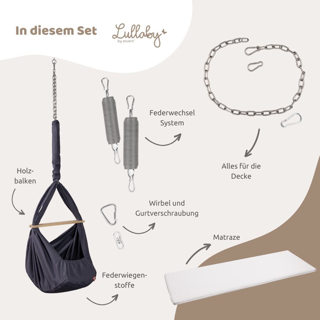 Federwiege aus Baumwolle (Bild 2)