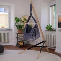 Federwiege aus Baumwolle mit Ständer (Bild 5)