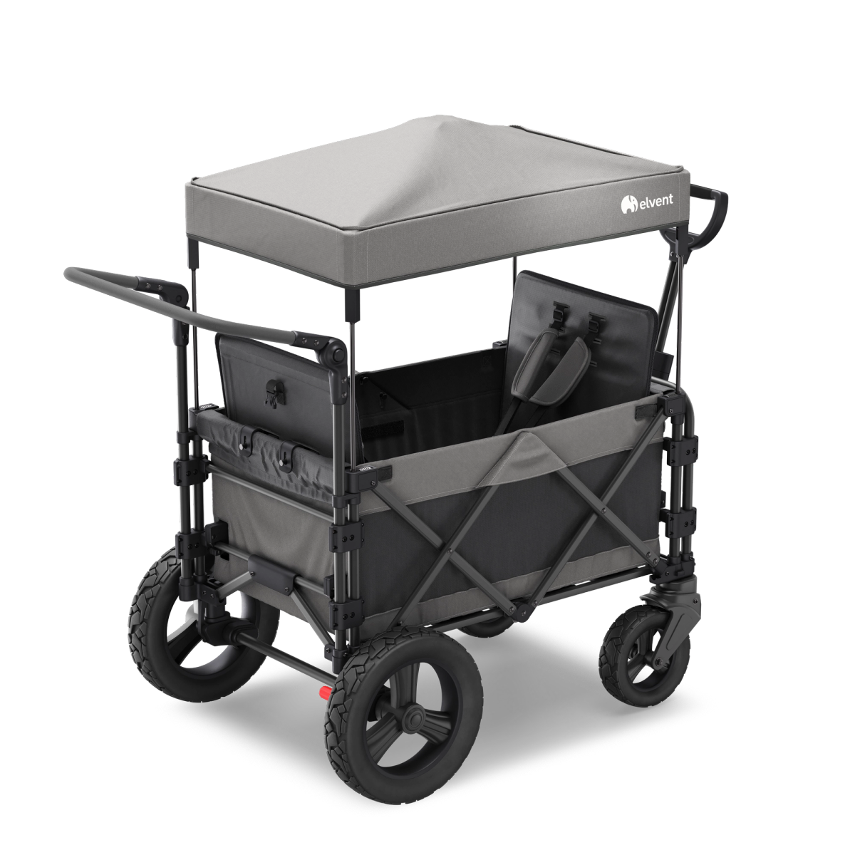 FamilyStar Custom 2-Sitzer-Plus Offroad aus Alu mit ergonomischen Sitzpolstern (Bild 2)