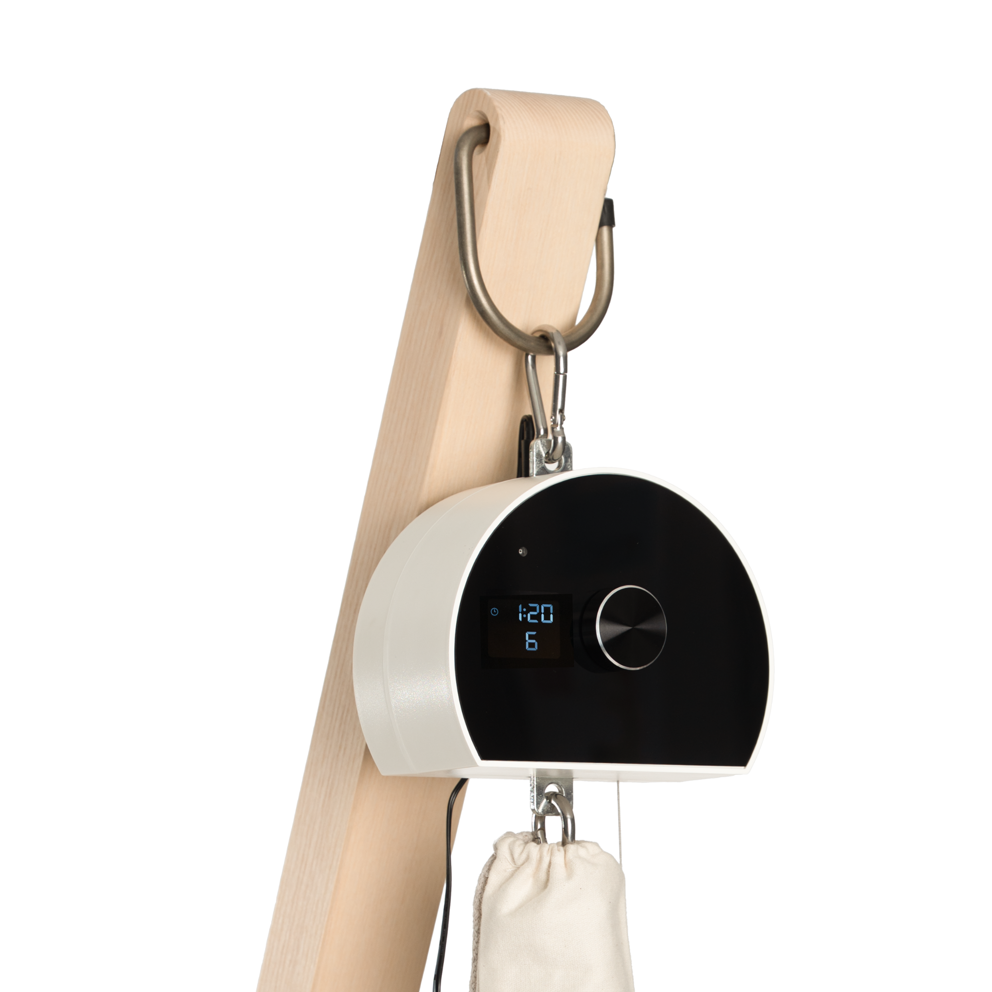 Federwiege aus BIO-Baumwolle inkl. Ständer Esche (Bild 4)