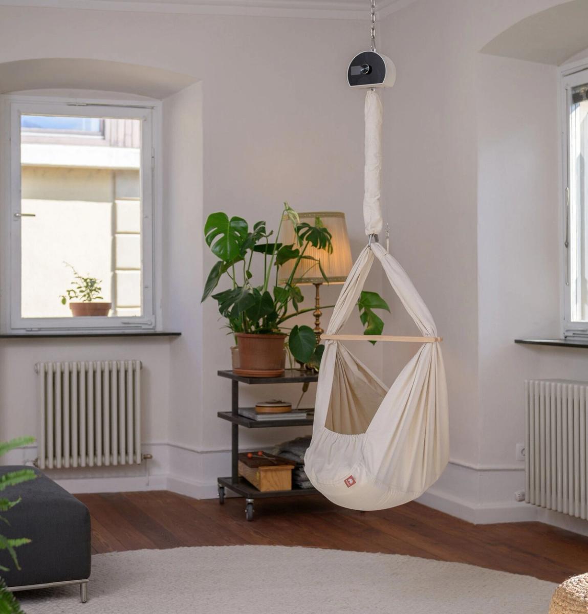 Federwiege aus Baumwolle mit Motor (Bild 3)