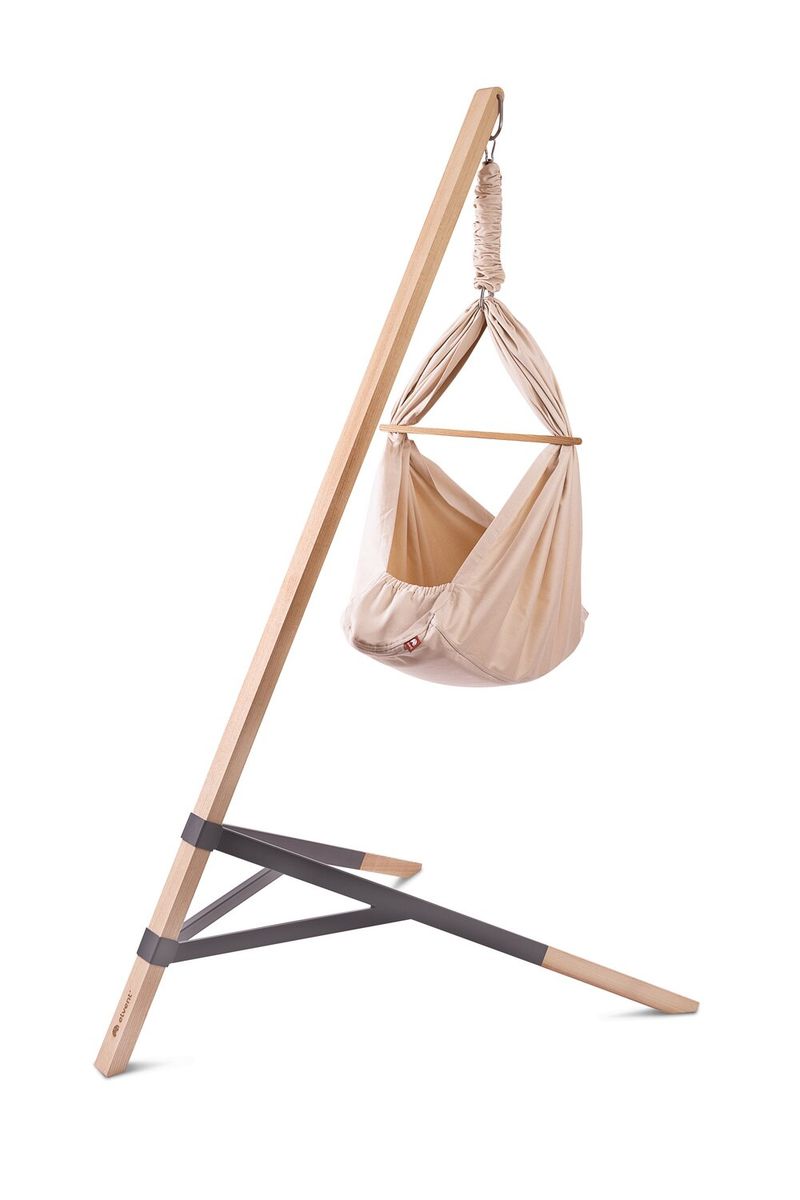 Abbildung: Federwiege mit Ständer