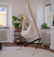 Federwiege aus Baumwolle mit Ständer (Bild 5)