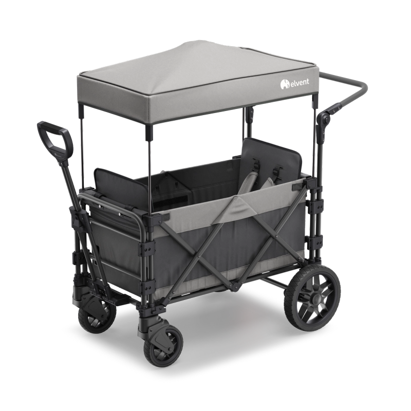 Abbildung: FamilyStar Custom 2-Sitzer Premium aus Alu mit Sitzpolstern