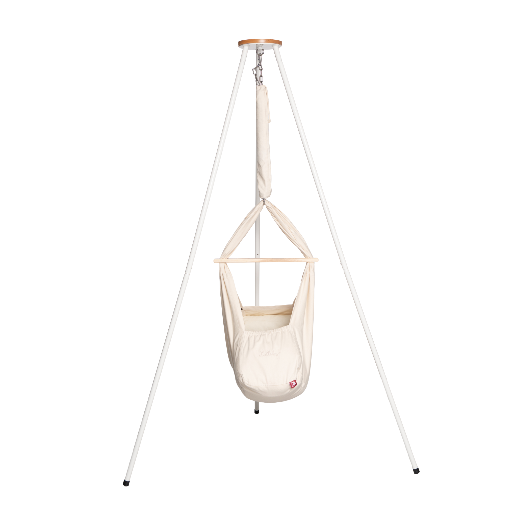 Federwiege aus BIO-Baumwolle inkl. Ständer Tripod (Bild 2)