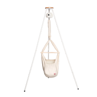 Federwiege aus BIO-Baumwolle inkl. Ständer Tripod (Bild 2)