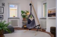 Federwiege aus Baumwolle mit Motor und Ständer (Bild 6)