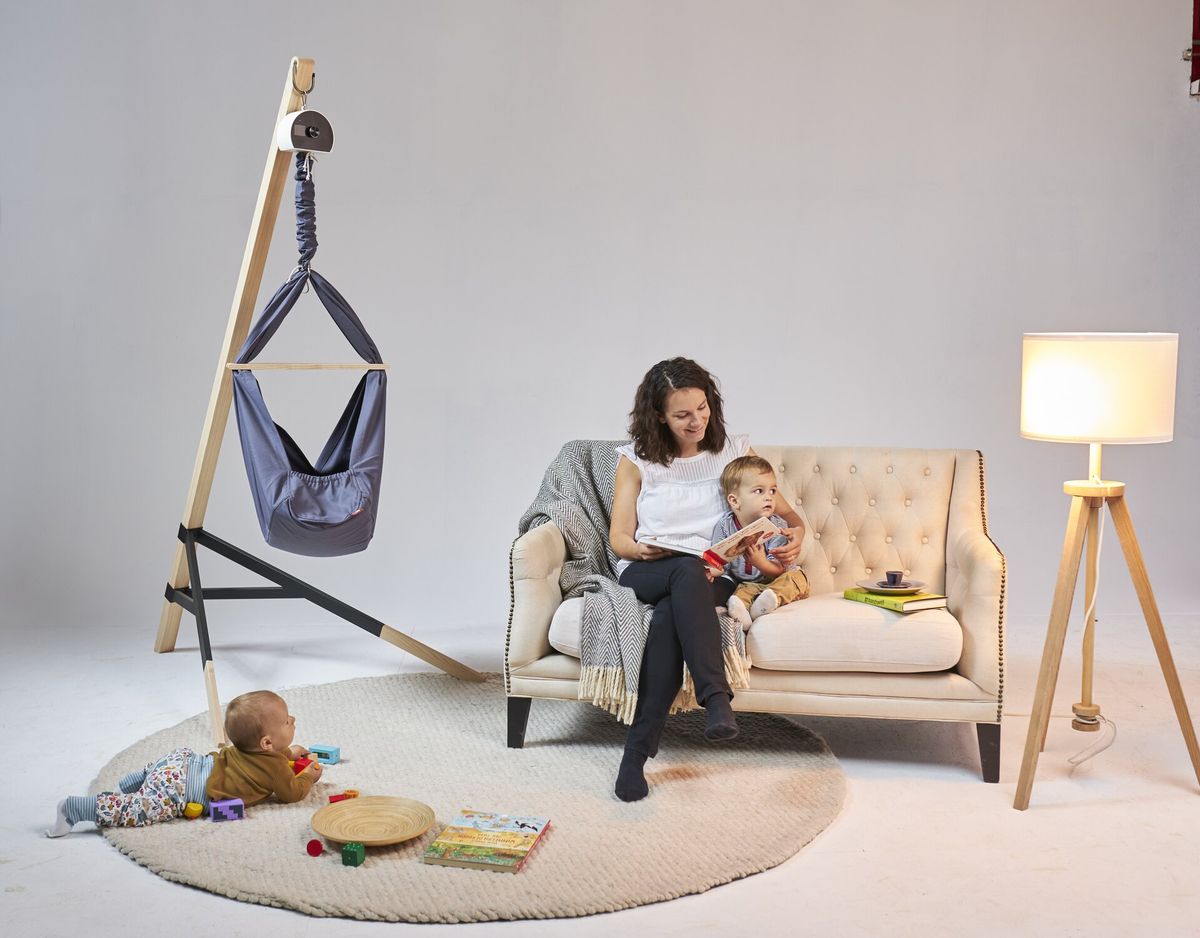 Federwiege mit Motor und Ständer (Bild 7)