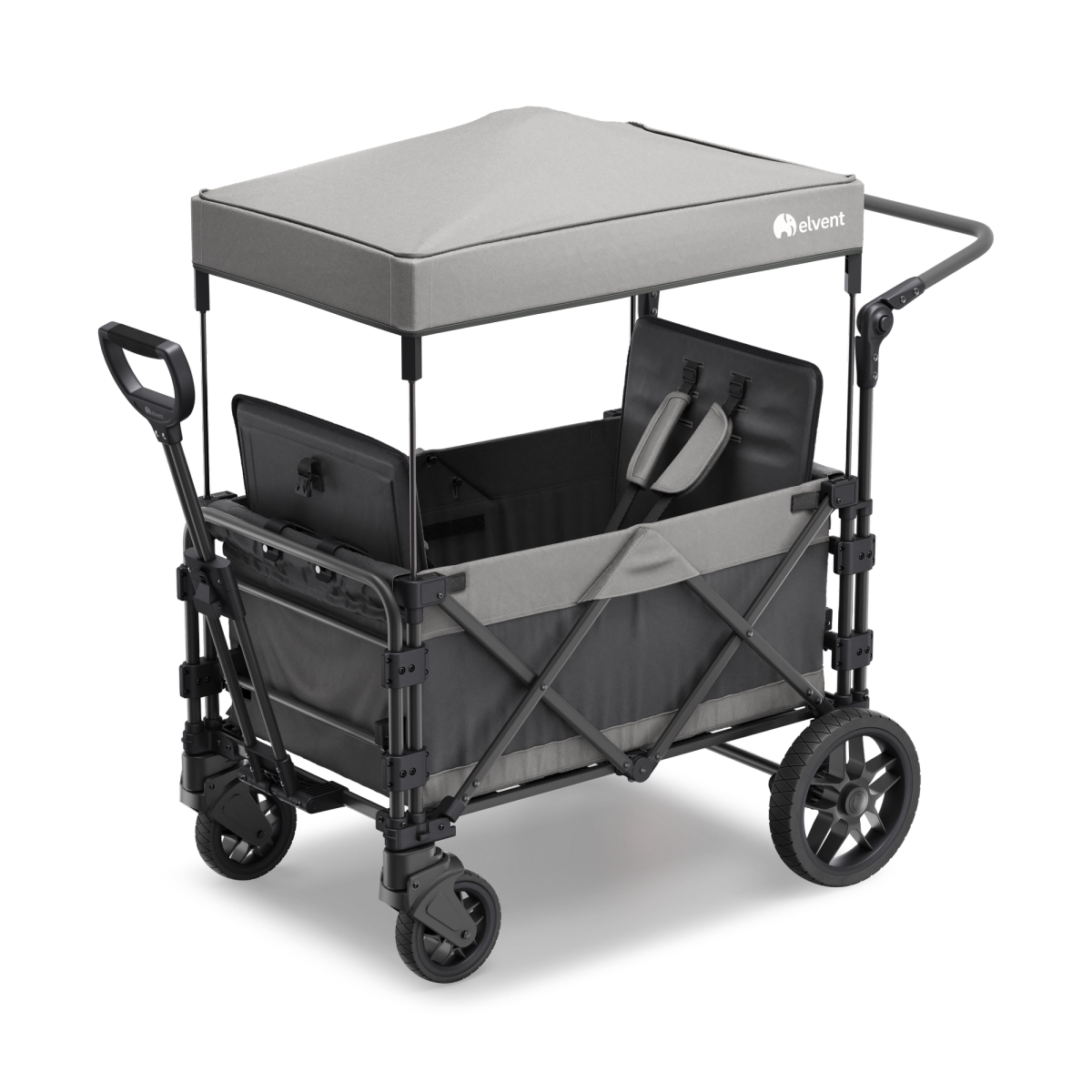 FamilyStar Custom 2-Sitzer-Plus Premium aus Alu mit ergonomischen Sitzpolstern (Bild 1)