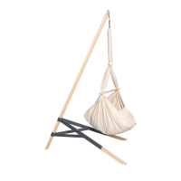 Federwiege aus BIO-Baumwolle inkl. Ständer Esche (Bild 3)