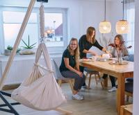 Federwiege aus Baumwolle mit Motor und Ständer (Bild 7)