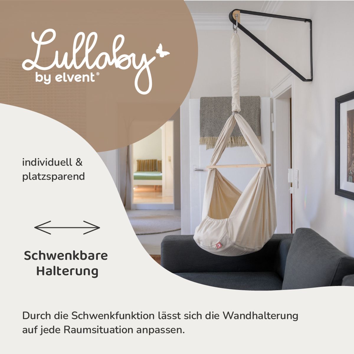 Wandhalterung für Federwiege B-Ware (Bild 3)