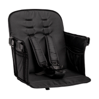 Ergonomische Sitzpolster FlexProfessional 2 schräg von vorn mit Netztasche an der Seitenwand, freigestellt