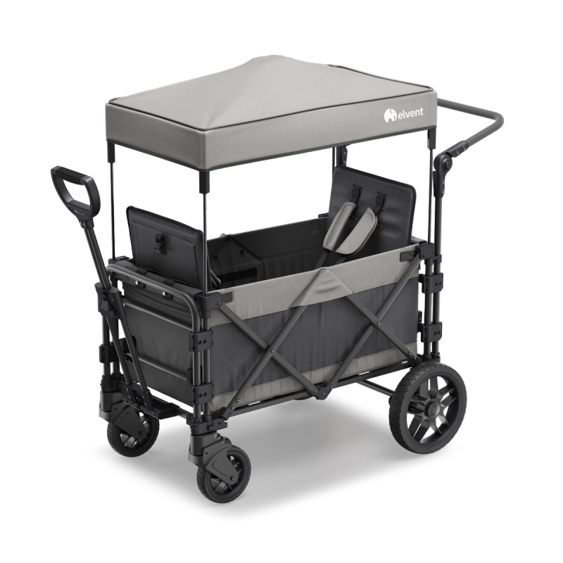 Abbildung: FamilyStar Custom 2-Sitzer Premium aus Alu mit ergonomischen Sitzpolstern