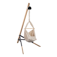 Federwiege aus Baumwolle mit Motor und Ständer (Bild 1)