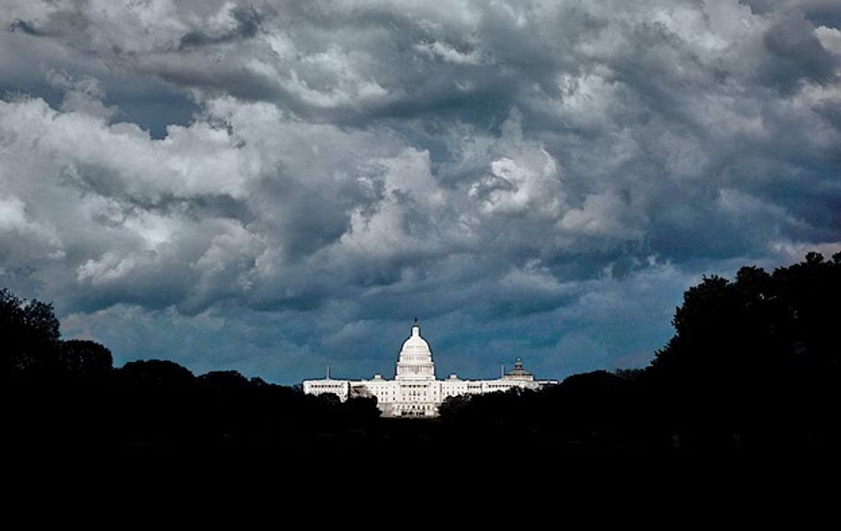 capitol building ominous