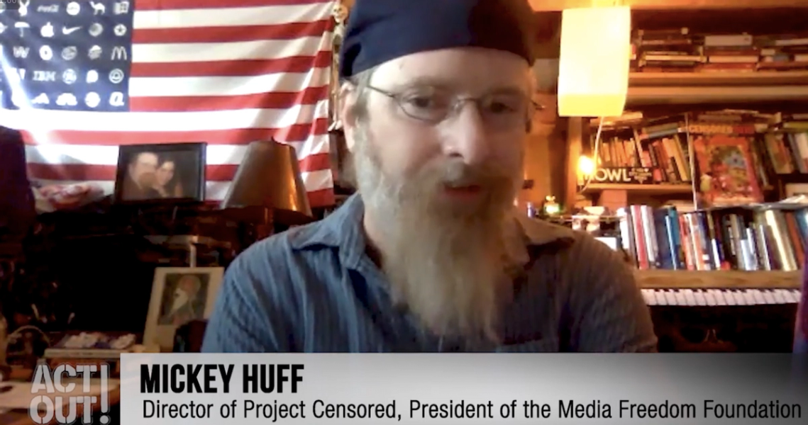 Mickey Huff interview on media literacy