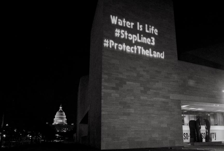 water is life projection