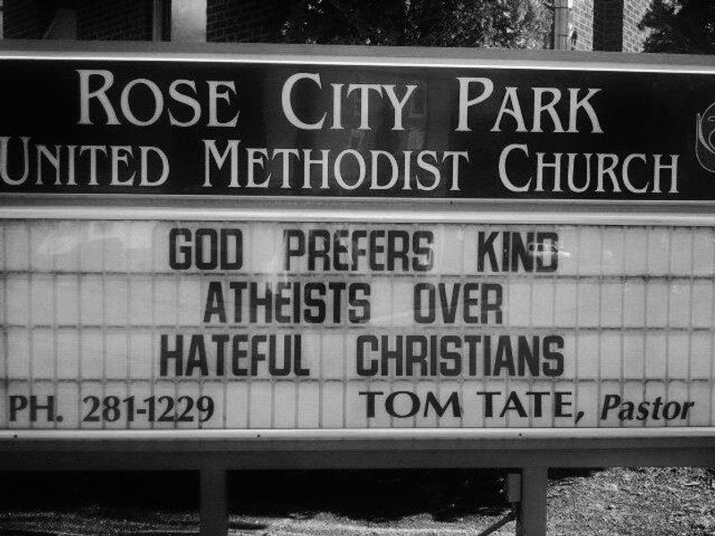 god prefers kind atheists over hateful christians