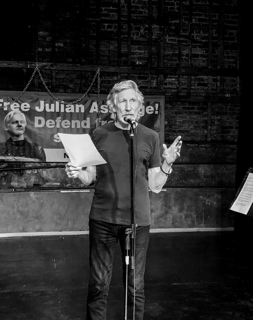 Roger Waters for Assange, 2021