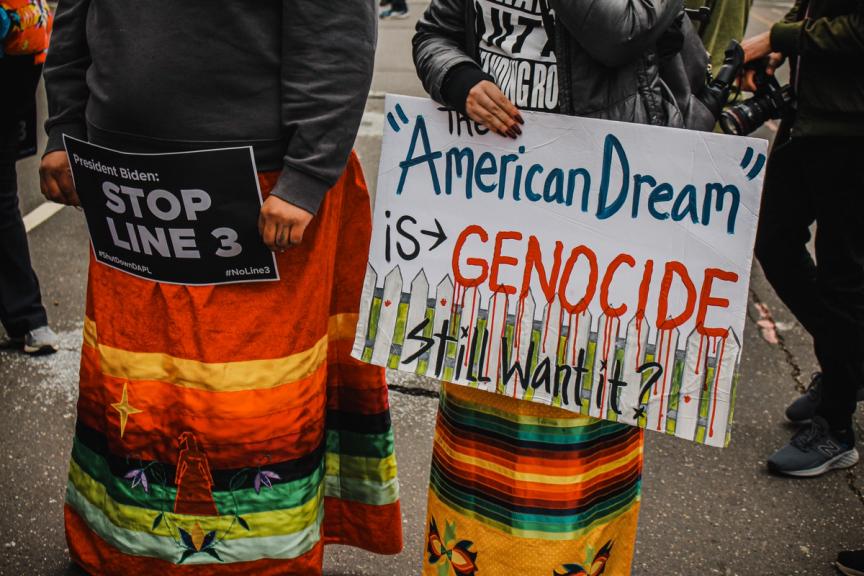 american dream is genocide